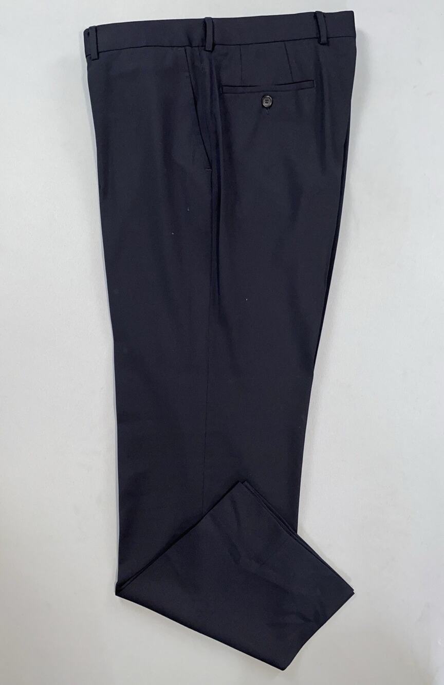 Hugo Boss James Brown US Flat Front Wool Dress Pants, Slacks. Men's 37X33, Read.